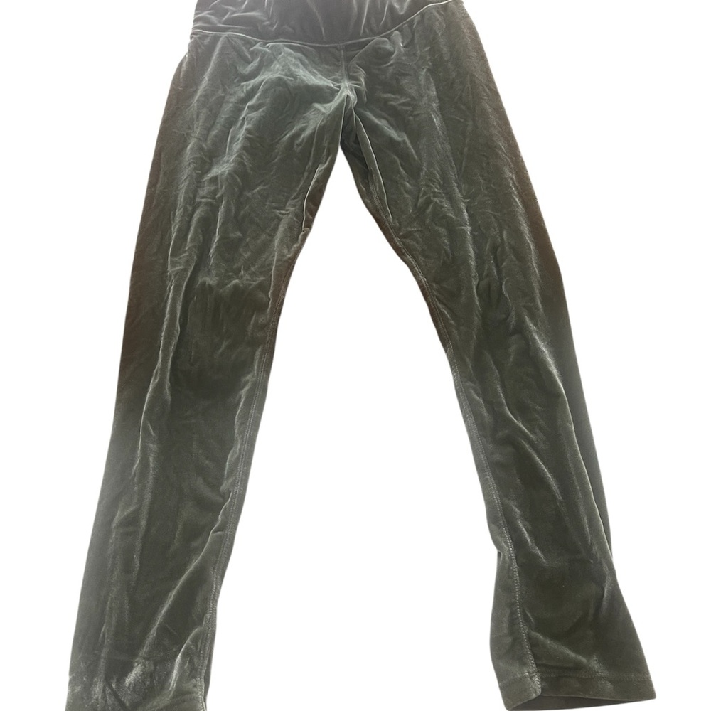 Victoria's Secret Green Velvet Pants